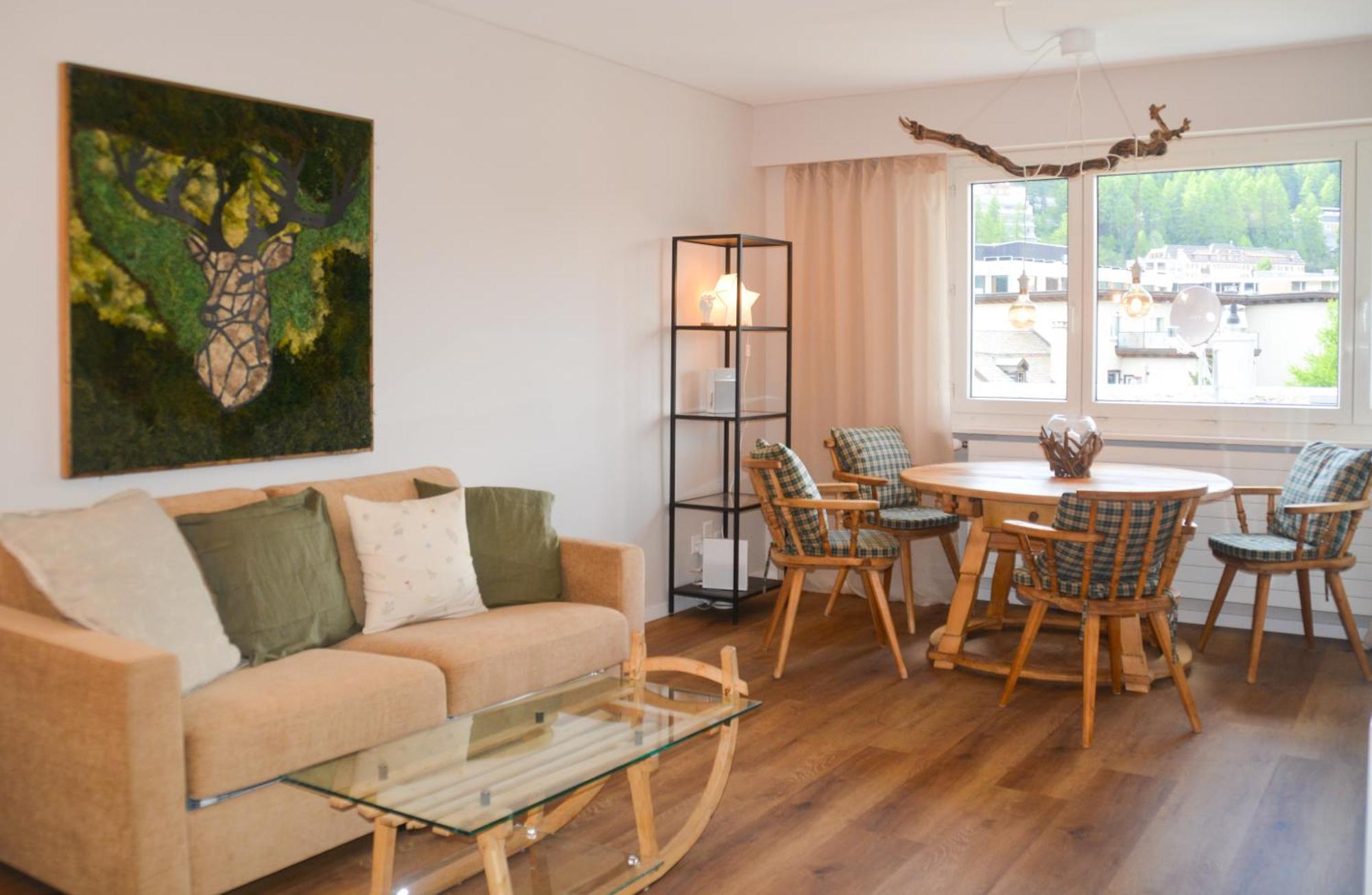 Swissme - Neu-Seeblick-Balkon-Parkplatz-Nahe Bergbahn St. Moritz Ngoại thất bức ảnh
